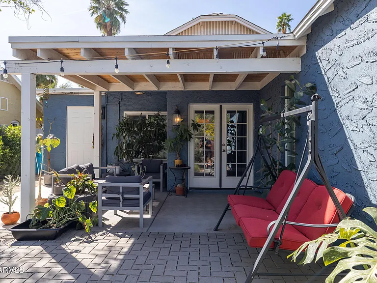 The front porch