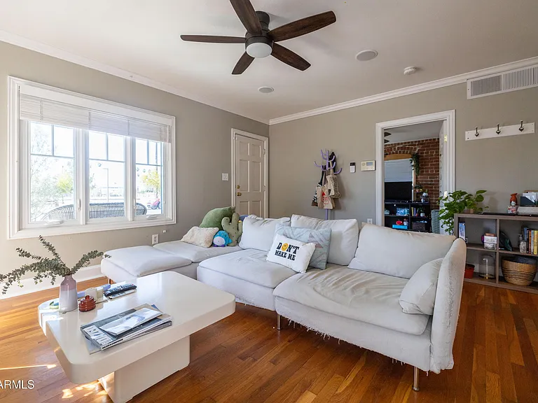 The living room